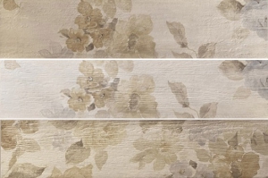Fioranese Painted Wood Floral White 13x61
