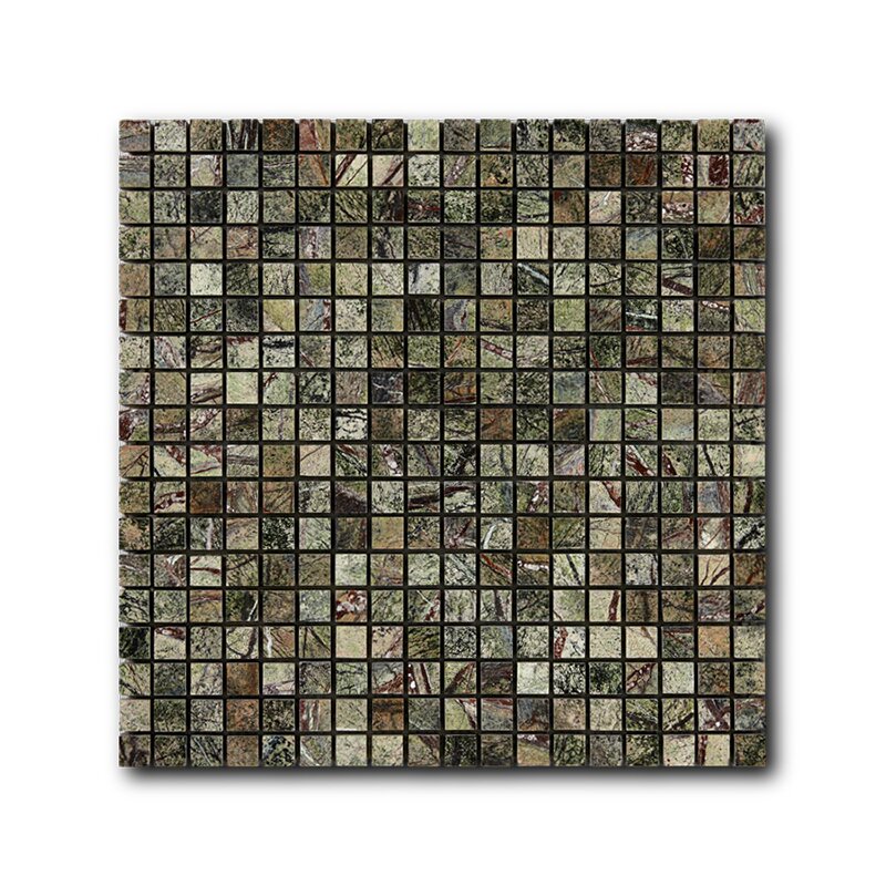 Art&Natura Marble mosaic Rain Forest Green 30.5x30.5