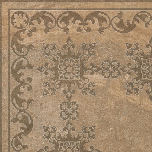 Cerdomus Impero Angolo Damasco Noce Lapp. Rett. 59,5x59,5