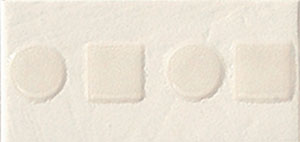 BayKer Materia Listello Pop Ivory 5x10