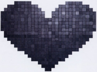 FAP Cupido Cuore Nero Mosaico 4053,5