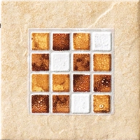 BayKer Times Inserto Beige A Quadr 10x10 