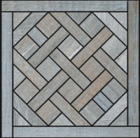 Cerdomus Barrique Mosaico Carrre Bleu 20x20