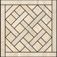 Cerdomus Barrique Mosaico Carre Ecru 20x20 