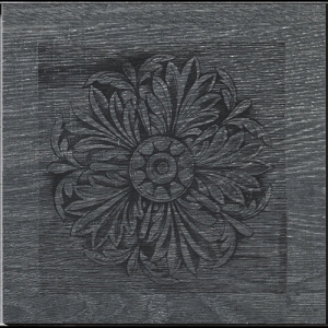 Iris French Woods Formella Carve Elm 20x20