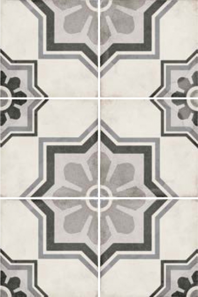 Equipe Art Nouveau Capitol Grey 20x20