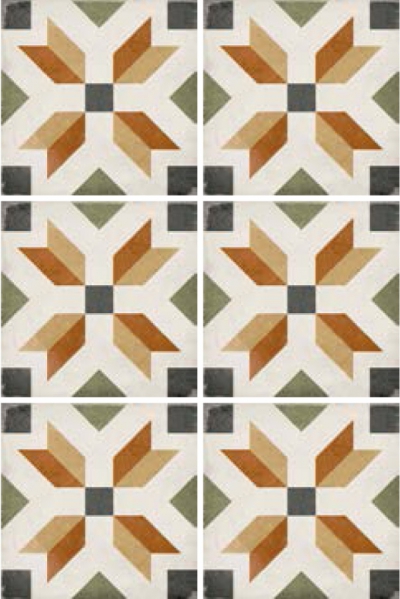 Equipe Art Nouveau Empire Colour 20x20