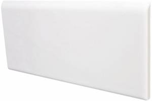 Equipe Mallorca White Bullnose 6.5x20