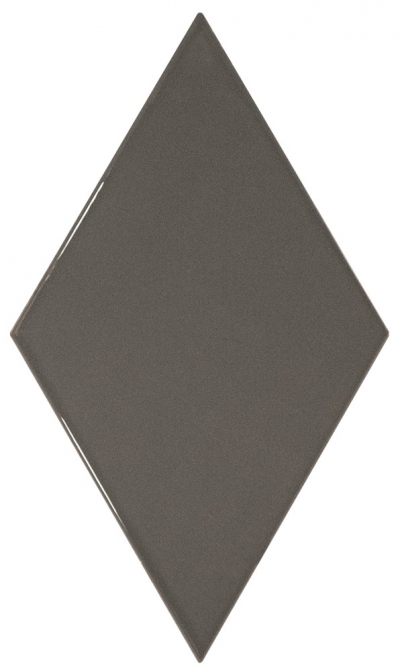 Equipe Rhombus Wall Dark Grey 15.2x26.3