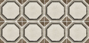 Ermes Aurelia Vintage Decoro Ottogono 20x20