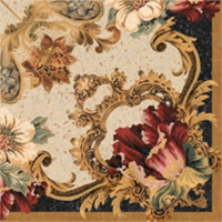 Carmen Ceramic Art Grand Palace Roseton Ferrara Beige 60x60