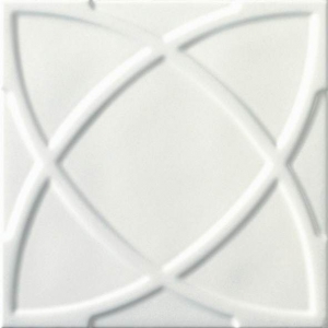 Grazia Vintage Circle White 20x20