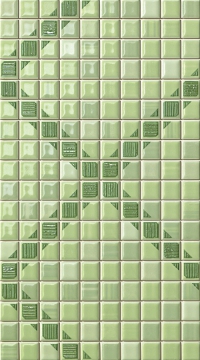 FAP Pop Up Squares Green  Inserto 25x45