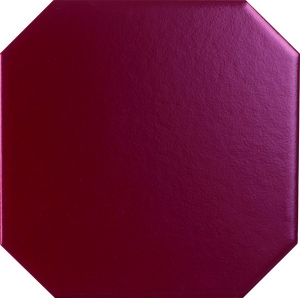 Tonalite 3302 Diamante Ottagonetta Bordeaux Matt 15x15