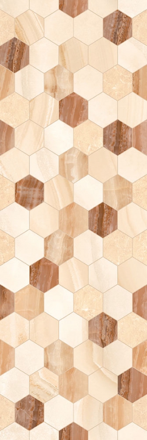 Undefasa Empire Beige Hexagon 25x75