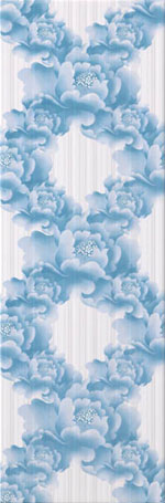 FAP Fly Giardino Latte Azzuro Inserto 25x75
