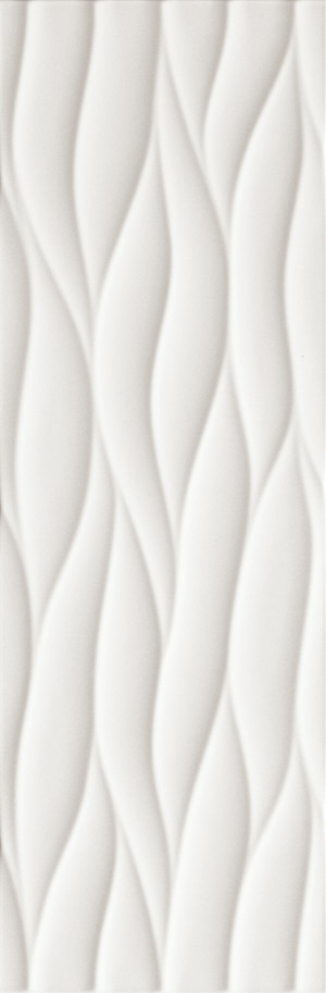 Fap Lumina Curve White Matt 25x75