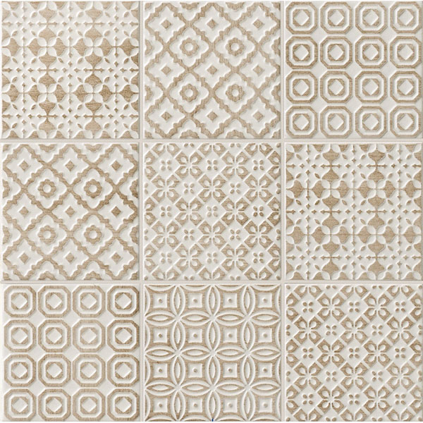 Bayker Batik Deco Tortora 10x10