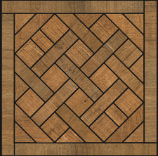 Cerdomus Barrique Mosaico Carre Brun 20x20 