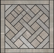 Cerdomus Barrique Mosaico Carre Gris 20x20 