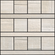 Cerdomus Barrique Mosaico Texture Blanc 20x20