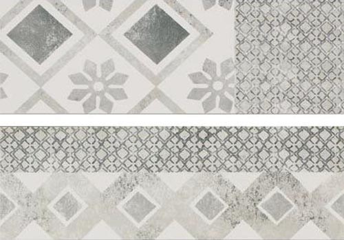 Cerim Vintage Collection Decor Geometric Milk Mix A/2 25x75