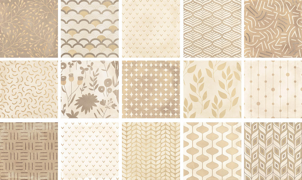 Elios D_esign Evo Decoro Evo Senape Mix 20x20