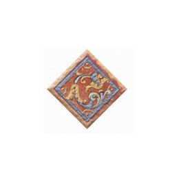 Epoca Aragon Rosso Decorato tozzetto 10x10