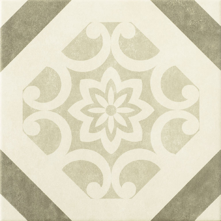 Epoca Art Deco Dec. Taupe 32.5x32.5