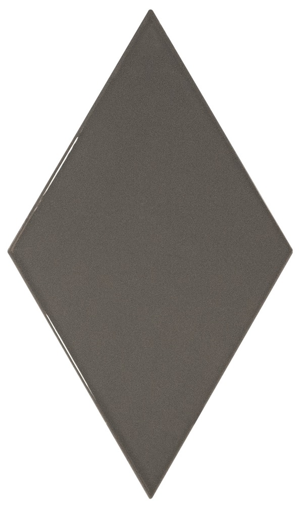 Equipe Rhombus Wall Dark Grey 15.2x26.3