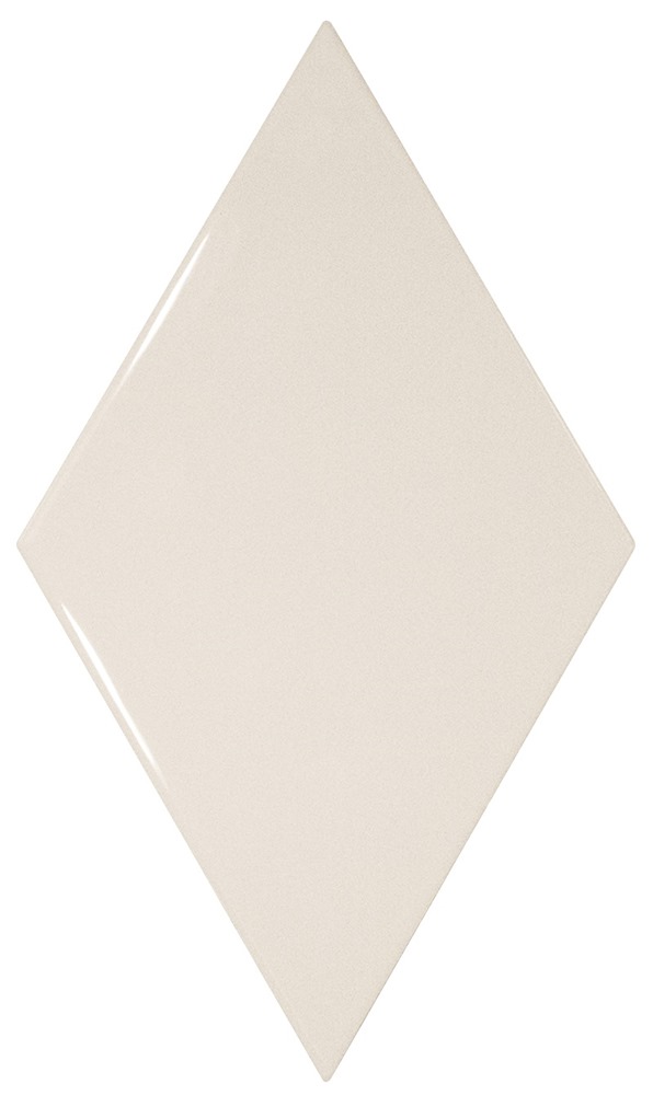 Equipe Rhombus Wall White 15.2x26.3