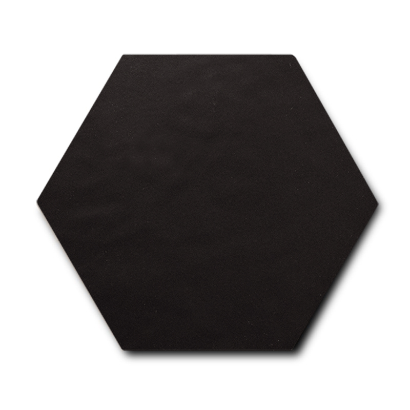 Equipe Scale Porcelain Hexagon Black Matt 11,6x10.1