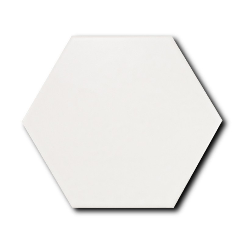 Equipe Scale Porcelain Hexagon White Matt 11,6x10.1