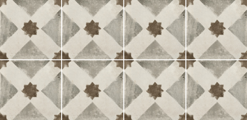 Ermes Aurelia Vintage Decoro Stella 20x20