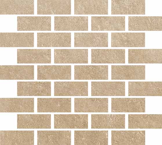 Polis Evolution Clay Mosaico Mattoncino 30*30 