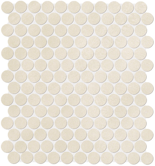 Fap Color Now Beige Round mosaico 29,5x32,5