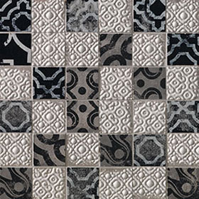 Fap Creta Maiolica Grey Mosaico 30,5x30,5