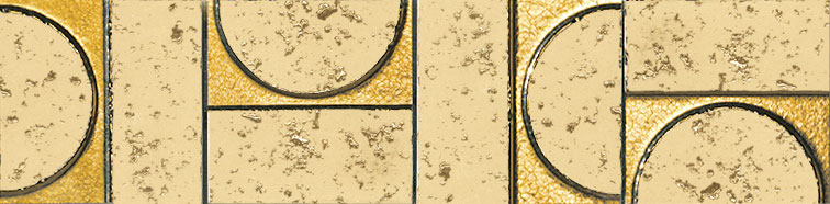 Fap Evoque Sigillo Oro Listello 7,5x30,5