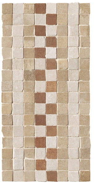 Fap Firenze Heritage Deco Terra Fascia Mosaico 15x30