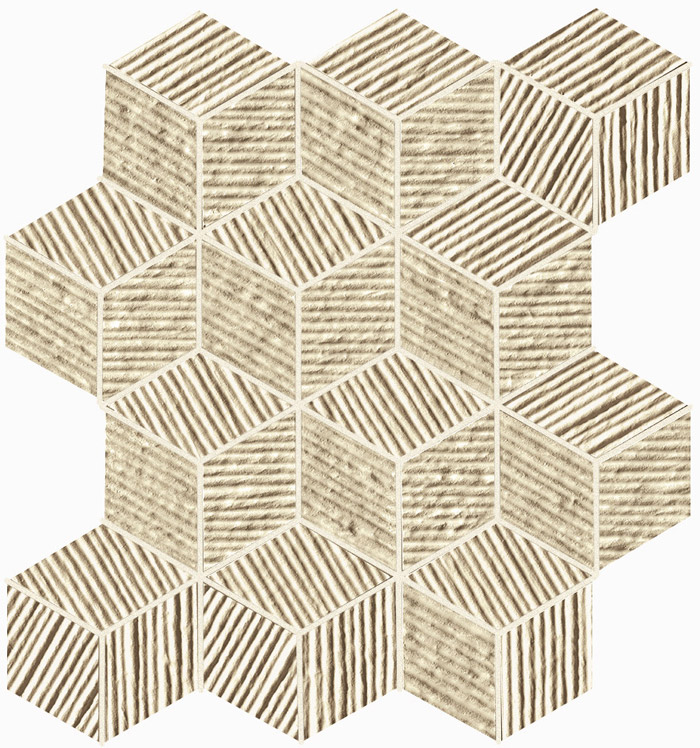 Fap Lumina Glam Almond Cube Mosaico 22,5x26