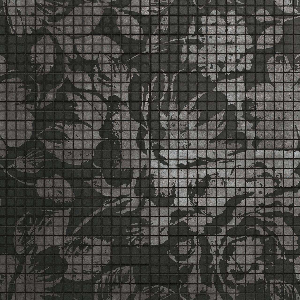 Fap Mosaici Dark Side Night Flower Mosaico Mix 4 60x60