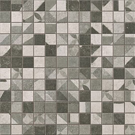 Fap Terra Deco Grey Mosaico 30x30