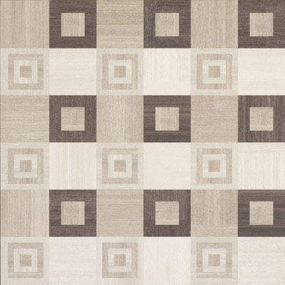 Fondovalle Rug Home Square Dark Dec. 60x60