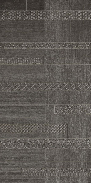 Fondovalle Rug Jet Black Decoro 40x80 Ret
