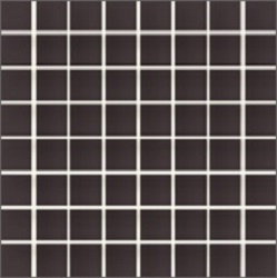 Grazia Retro Mosaico Coal 30x30