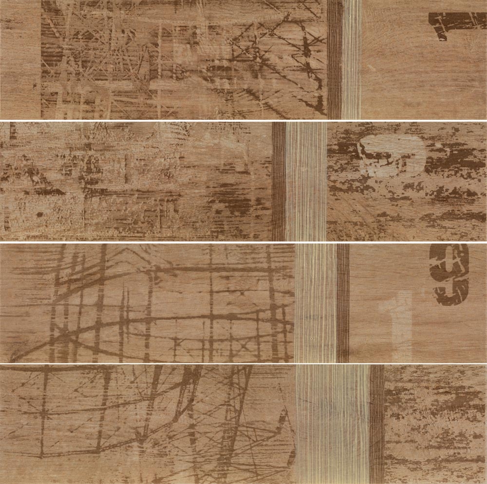 RHS Tabula Tracce Beige Listone J84383 15x61