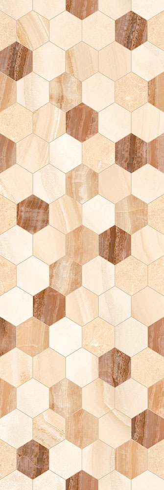 Undefasa Empire Beige Hexagon 25x75